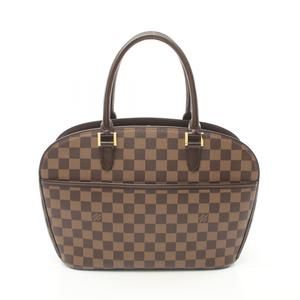 Louis Vuitton Saria Oriental Damier Handbag Brown